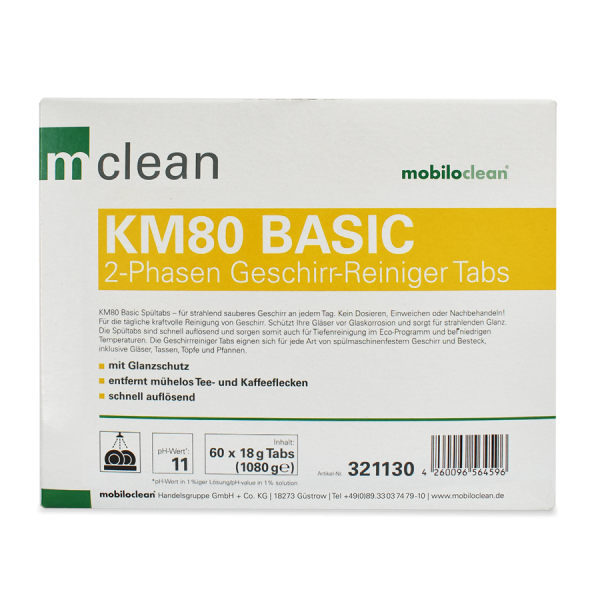 mclean KM80 Basic 2-Phasen-Spültabs 60x18g